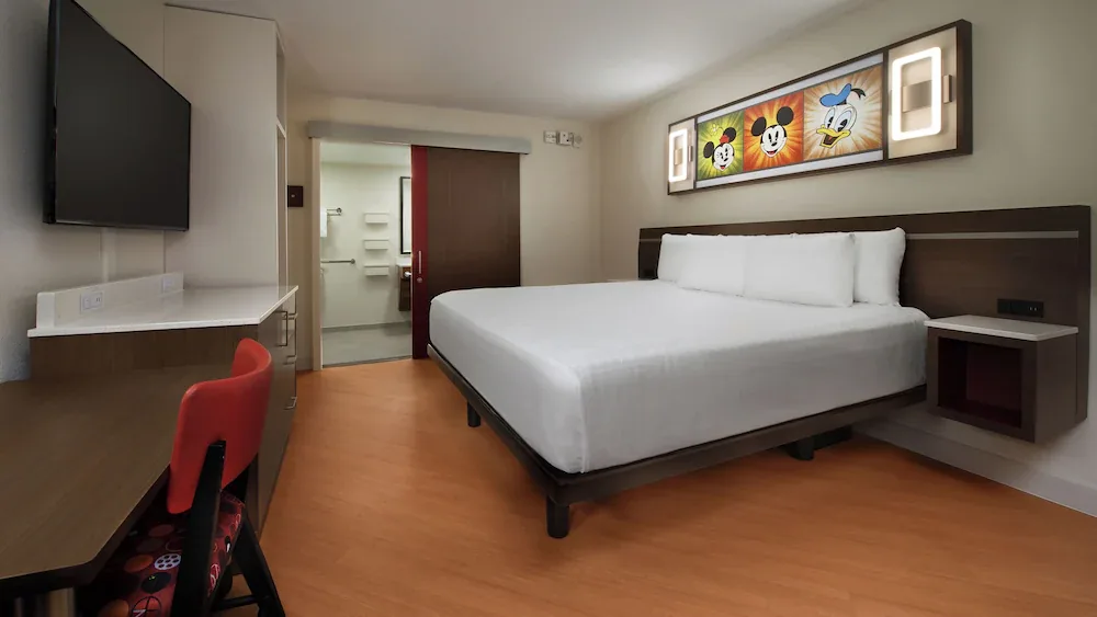 Quarto do resort com cama king