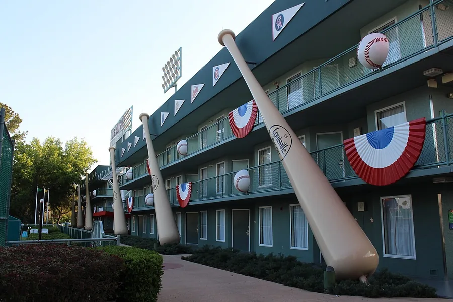 Taco de beisebol gigante no resort