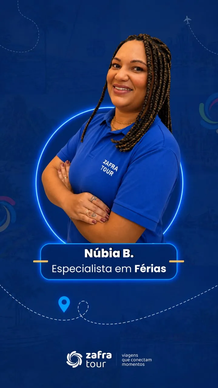 Núbia B. — Especialista em Férias